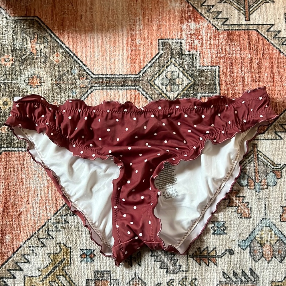 PINK Ruffle Cheeky Bottoms
